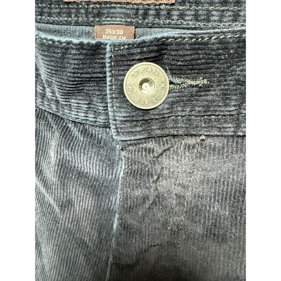 Alesbury Corduroy Relaxed Straight Pants Mens 35x30 Black - Picture 6 of 10